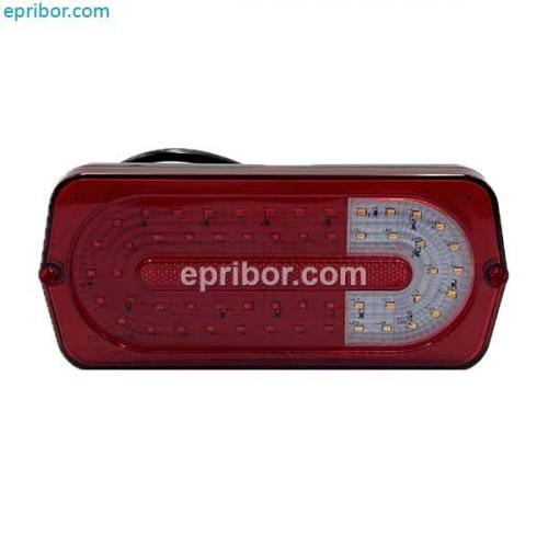 132.3716-502 со жгутом LED тюнинг Люкс 12В (КЭП)` Фонарь задний (ан.ФП 132-500), УАЗ, ГАЗ, прицепы 132.3716-502 со жгутом LED тюнинг Люкс 12В (КЭП)` Фонарь задний (ан.ФП 132-500), УАЗ, ГАЗ, прицепы